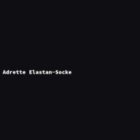 Adrette Elastan-Socke