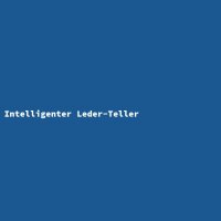 Intelligenter Leder-Teller