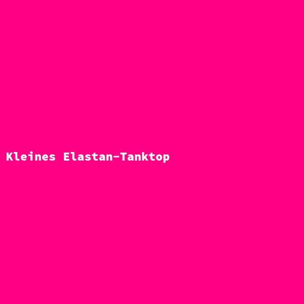 Kleines Elastan-Tanktop